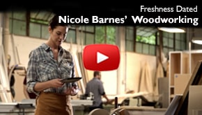 Nicole Barnes’ Woodworking Video